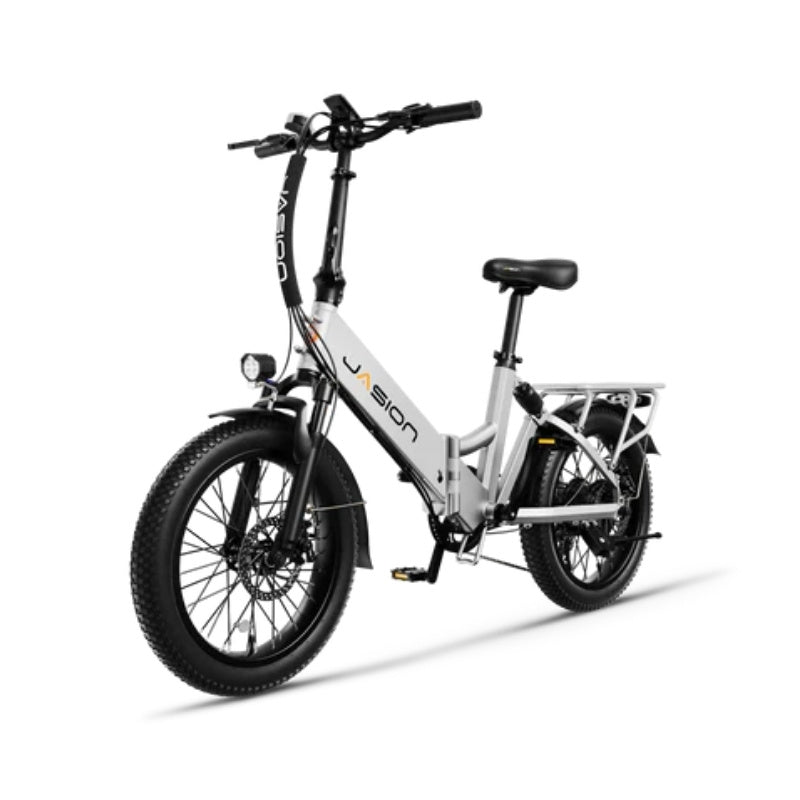 JASION EB7 ST ALL-TERRAIN FOLDING STEP-THROUGH ELECTRIC BIKE 500W - Charge & Glide