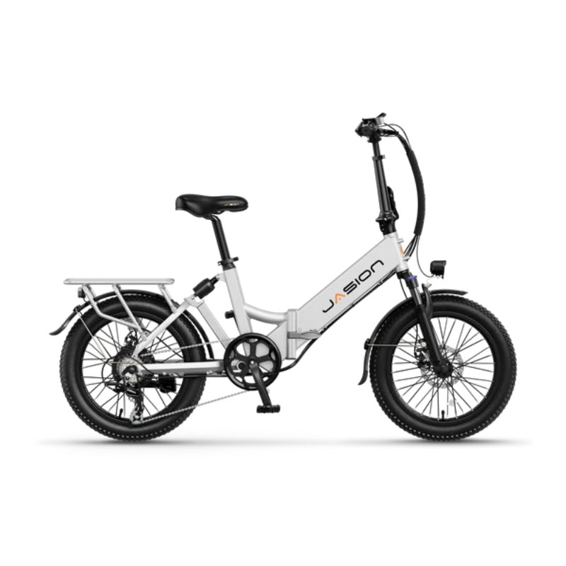 JASION EB7 ST ALL-TERRAIN FOLDING STEP-THROUGH ELECTRIC BIKE 500W - Charge & Glide