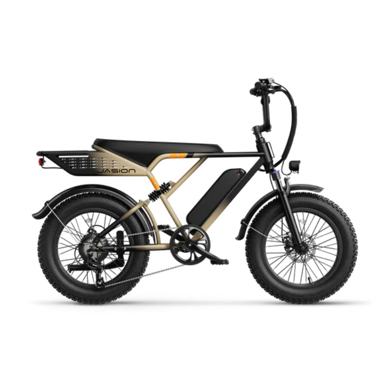 JASION RETROVOLT FAT-TYRE ALL-TERRAIN ELECTRIC BIKE 500W - Charge & Glide