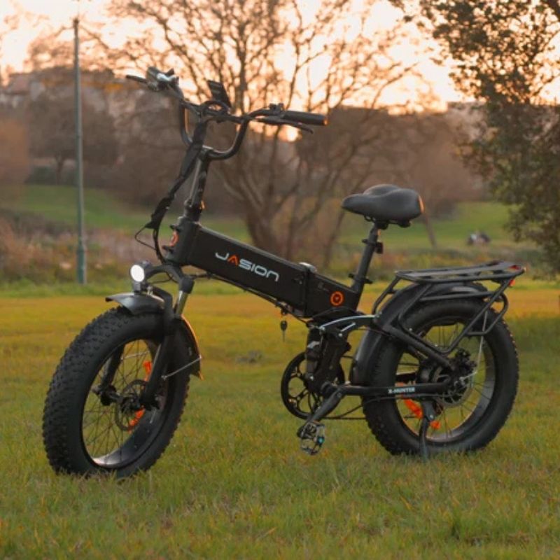 JASION X-HUNTER FAT-TYRE ALL-TERRAIN FOLDING ELECTRIC BIKE 750W - Charge & Glide