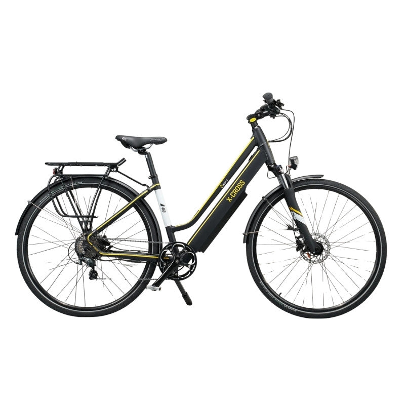 MARK2 X-CROSS 450 LIGHTWEIGHT STEP THROUGH HYBRID ELECTRIC BIKE 250W - Charge & Glide