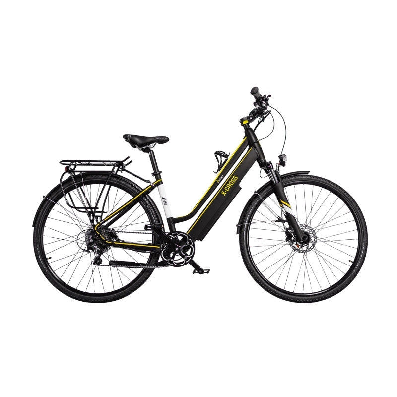 MARK2 X-CROSS 450S LIGHTWEIGHT STEPTHROUGH HYBRID OFF-ROAD ELECTRIC BIKE 250W - Charge & Glide