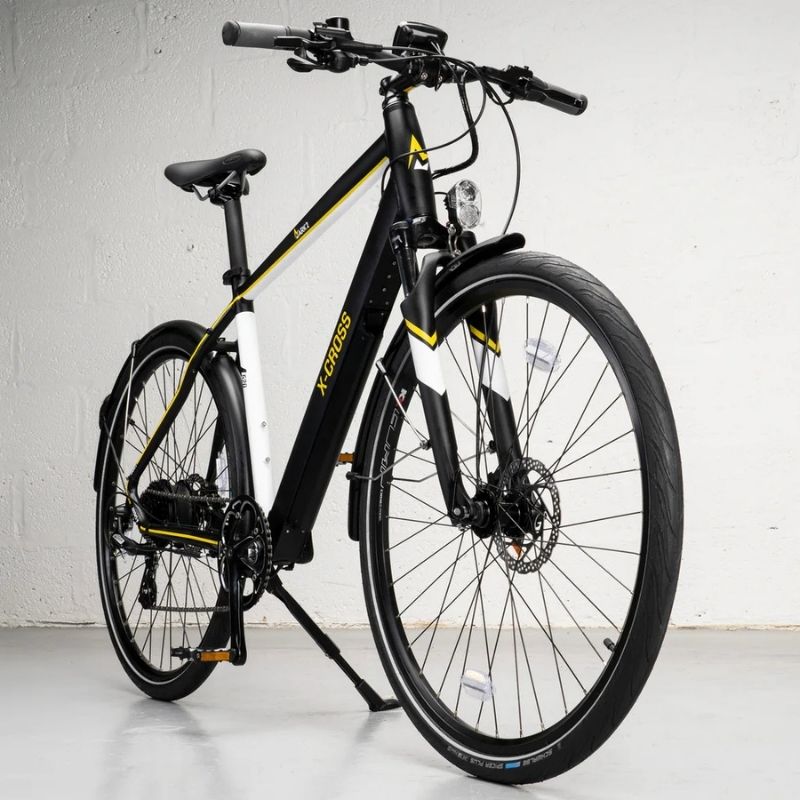 MARK2 X-CROSS 520 LIGHTWEIGHT HYBRID COMMUTER ELECTRIC BIKE 250W - Charge & Glide