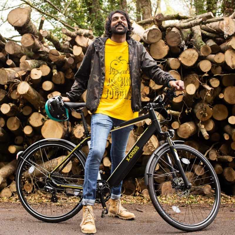 MARK2 X-CROSS 520 LIGHTWEIGHT HYBRID COMMUTER ELECTRIC BIKE 250W - Charge & Glide