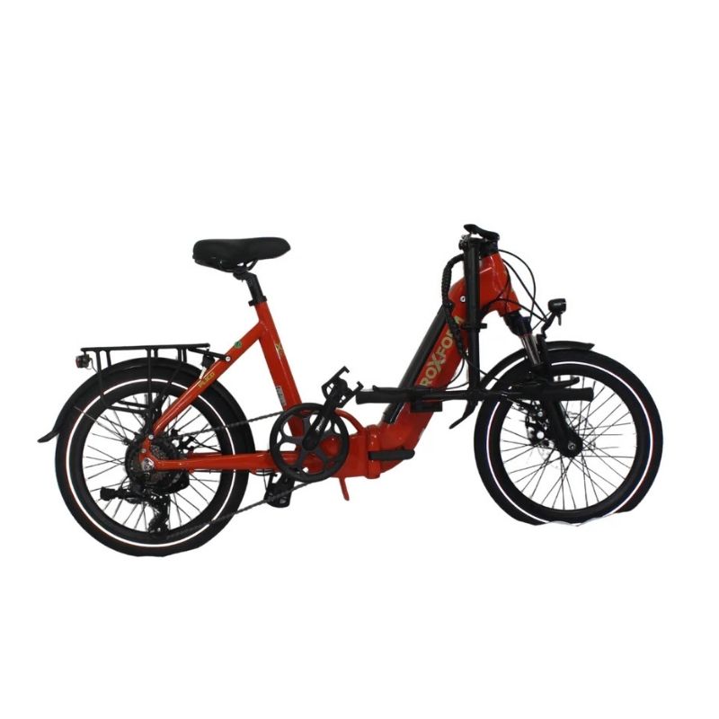 Roxform PLICO Step-Through Folding Electric Bike 250W - Up To 80km Range - Charge & Glide
