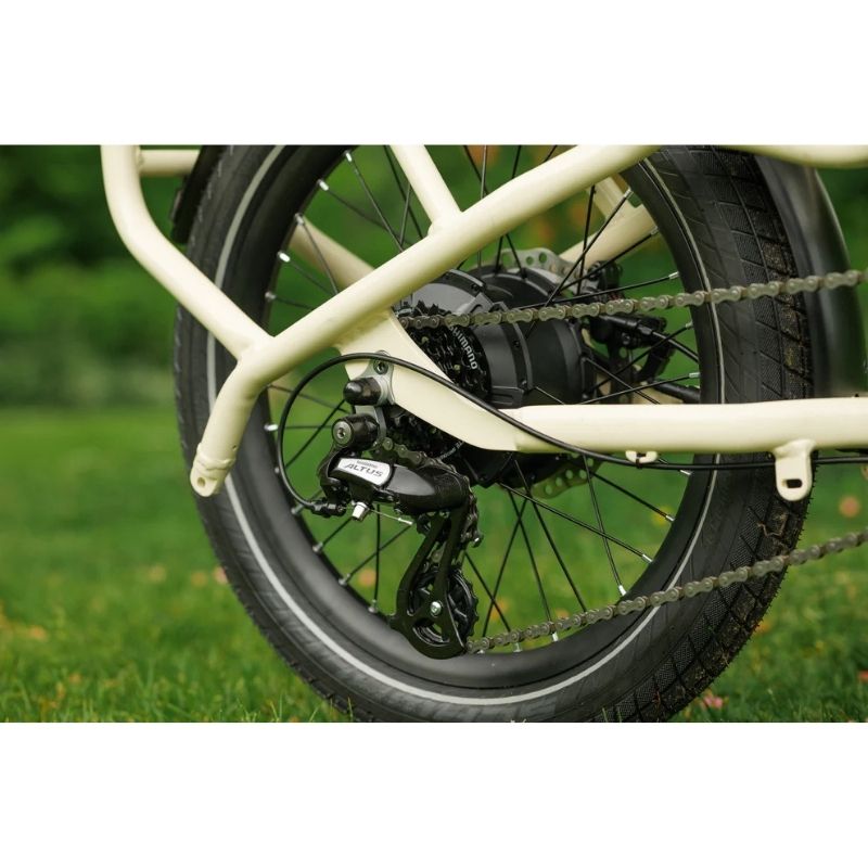 Roxform PORTO S Longtail Cargo Electric Bike 250W - Up To 80km Range - Charge & Glide