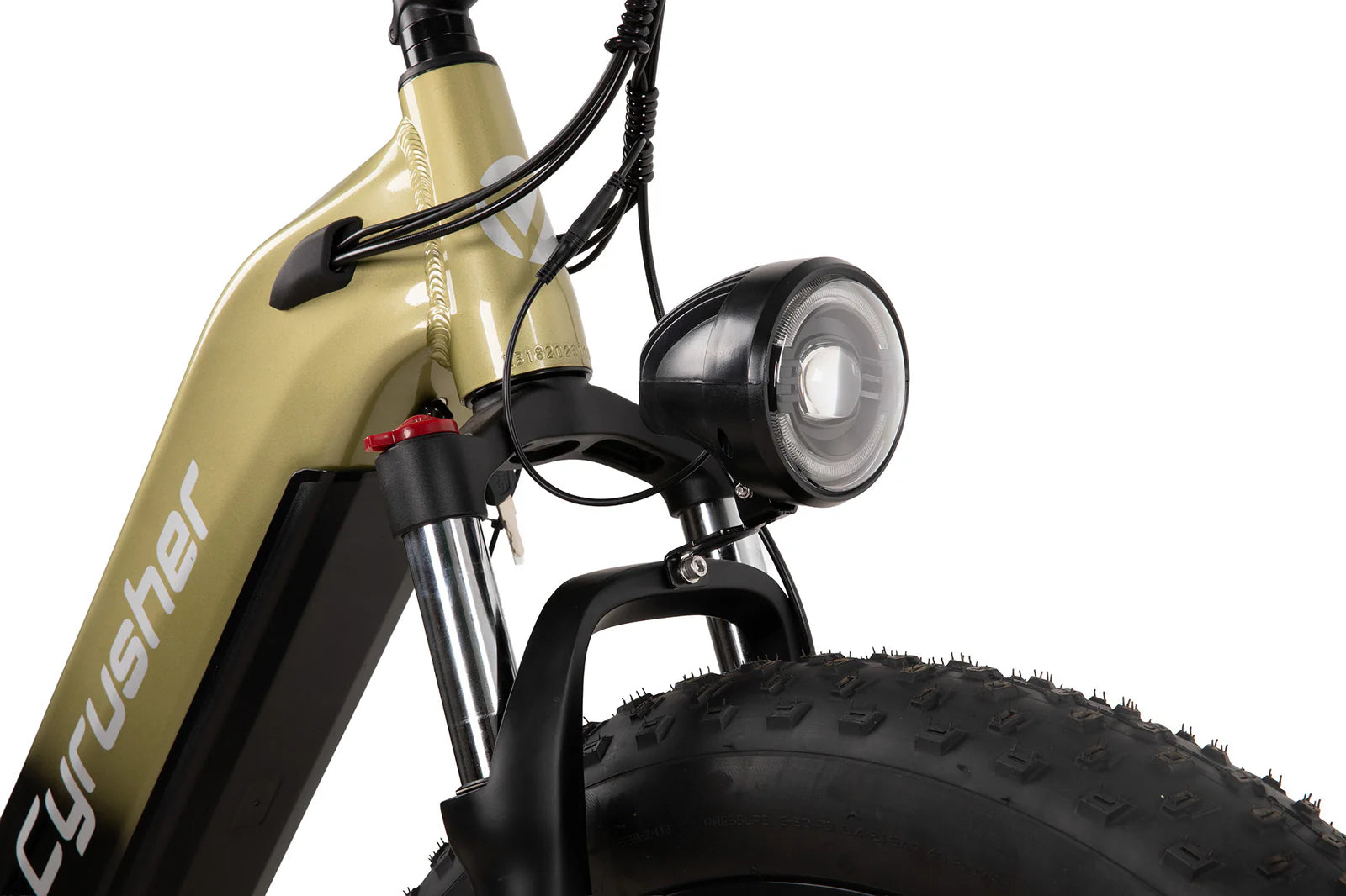 Cyrusher Halobeam Front Headlight for Rover / Roam / Glider / Aura / Zenith E-Bikes - Charge & Glide