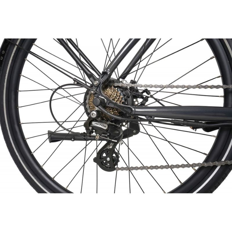 Dawes Scenic Step-Through Hybrid Electric Bike 250W - Charge & Glide