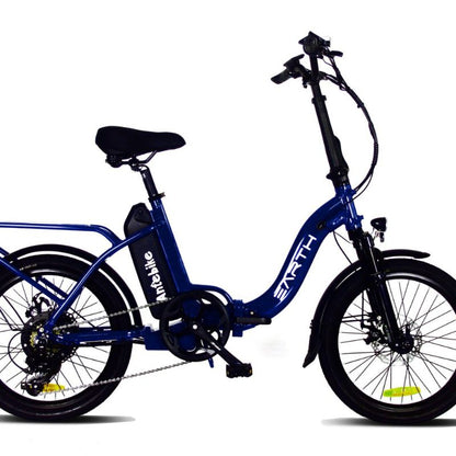 EARTH ANT TX-24 200W Folding Electric Bike Blue