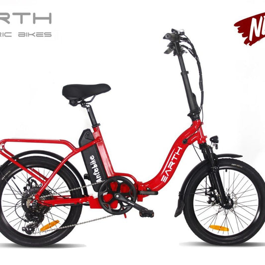 EARTH ANT TX-24 200W Folding Electric Bike Red