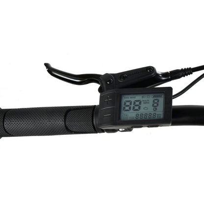 EARTH REX HARD TAIL DUAL BATTERY 1000W Electric Mountain Bike Display