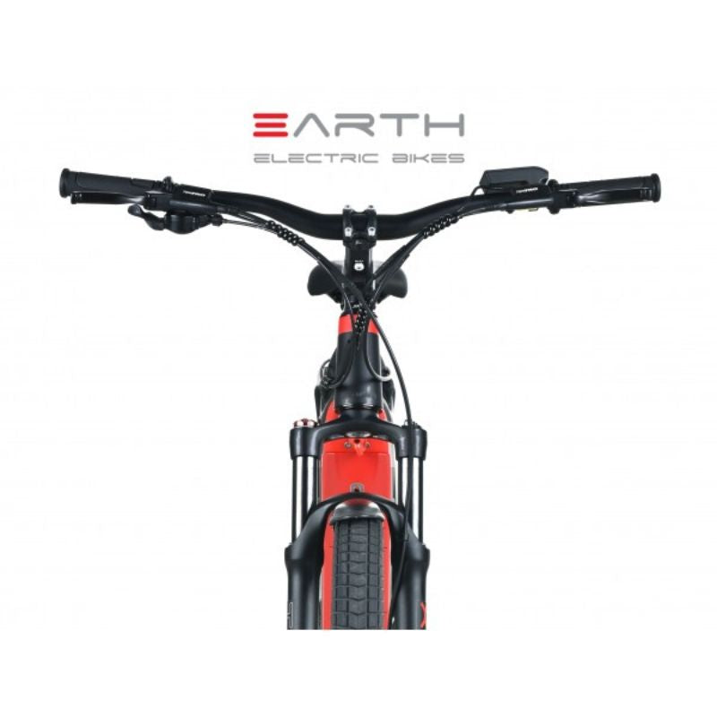EARTH T-REX SP MIXIE 700W Step Through Electric Bike Front Handlebars