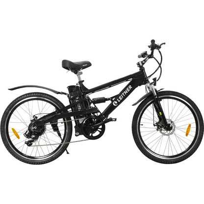 LEITNER CROSSX 250W Dual Suspension Mountain Electric Bike Black