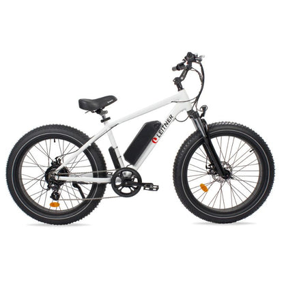 LEITNER FAT BIKE HIGH POWER 500W Fat Tyre Electric Bike White