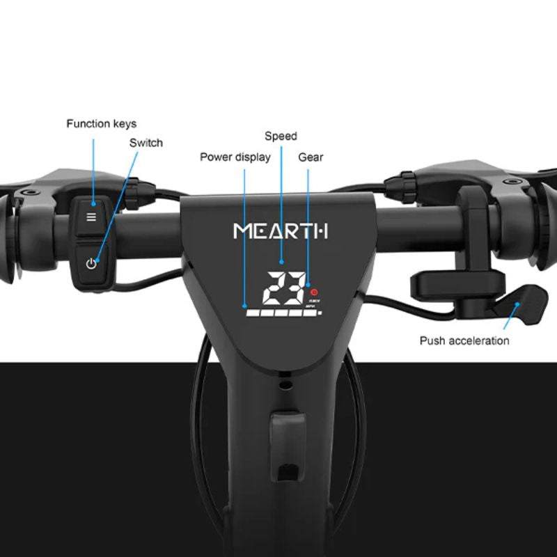 MEARTH RS OUTBACK 1000W Electric Scooter Display
