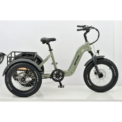 Revom T2 Fat Tyre Cargo Electric Mountain Trike 250W Charge & Glide