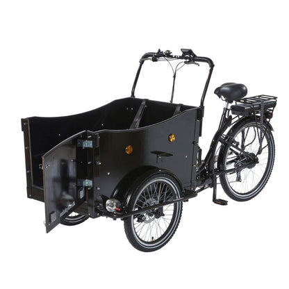 AMCARGOBIKES CURVE DOG FRIENDLY CARGO ELECTRIC BIKE TRICYCLE 250W - Charge & Glide