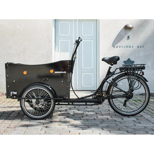 AMCARGOBIKES CURVE DOG FRIENDLY CARGO ELECTRIC BIKE TRICYCLE 250W - Charge & Glide