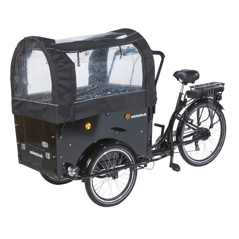 AMCARGOBIKES CURVE KINDERGARTEN OPEN CARGO ELECTRIC BIKE TRICYCLE 250W (6 CHILDREN) - Charge & Glide