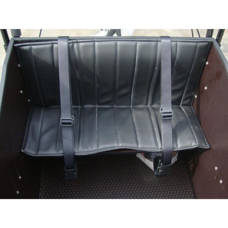 AMCargoBikes Seat Cushions For Cargo Bikes - Black