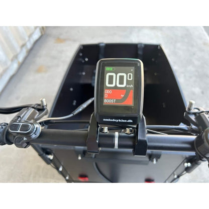 AMCargoBikes Ultimate Curve Mid-Engine Electric Cargo Bike Tricycle - 250W, Seats Up To 4 Children