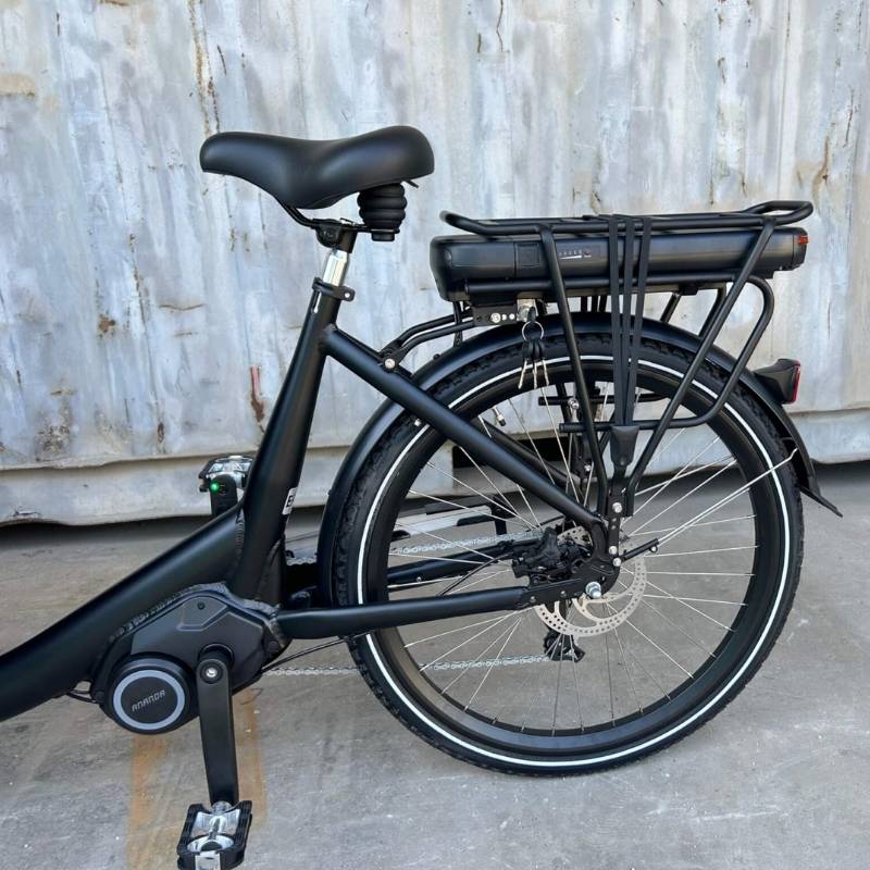 AMCargoBikes Ultimate Curve Mid-Engine Electric Cargo Bike Tricycle - 250W, Seats Up To 4 Children