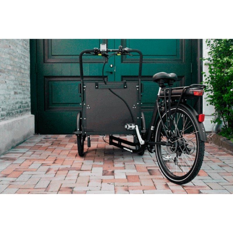 AMCARGOBIKES ULTIMATE CURVE CARGO ELECTRIC BIKE TRICYCLE 250W (4 CHILDREN) - Charge & Glide