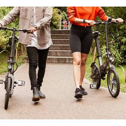 Axon Rides Pro 15Kg Lightweight Folding Electric Bike - 250W, Grey
