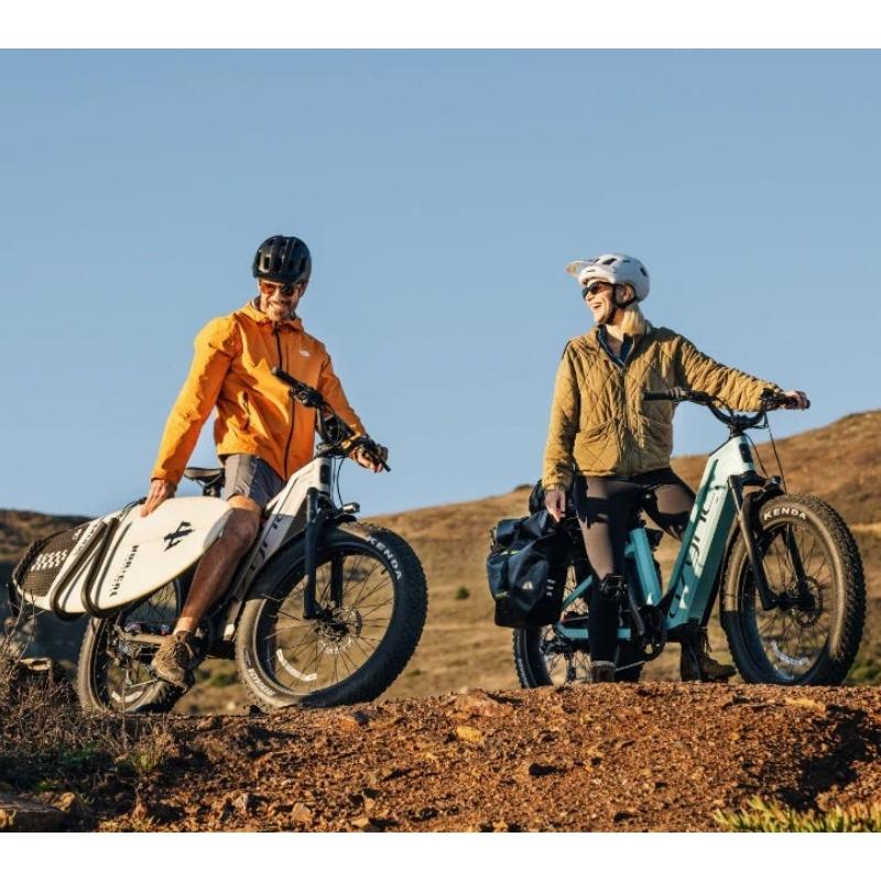 Cyrusher Aura Step-Through All-Terrain Fat-Tyre Electric Bike 250W - Charge & Glide