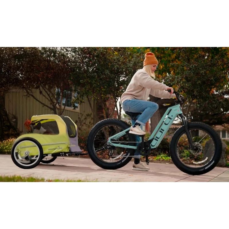 Cyrusher Aura Step-Through All-Terrain Fat-Tyre Electric Bike 250W - Charge & Glide