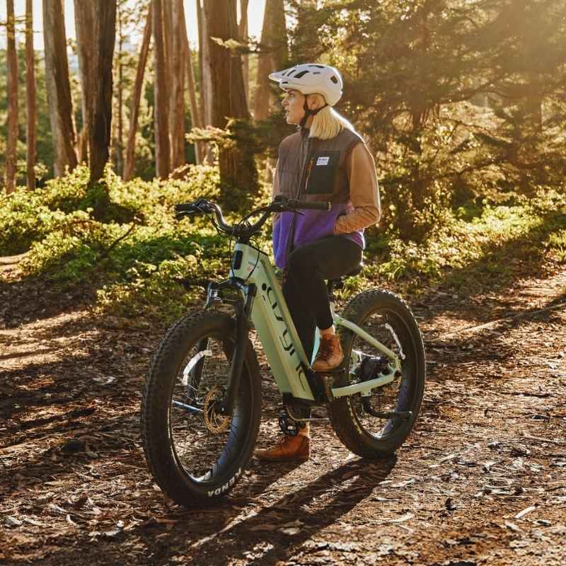Cyrusher Aura Step-Through All-Terrain Fat-Tyre Electric Bike 250W - Charge & Glide