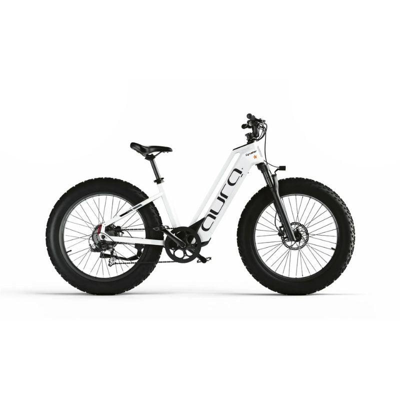 Cyrusher Aura Step-Through All-Terrain Fat-Tyre Electric Bike 250W - Charge & Glide