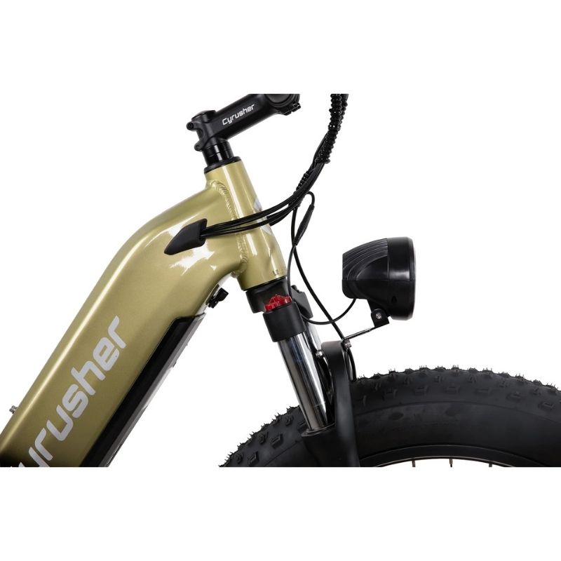 Cyrusher Halobeam Front Headlight for Aura / Zenith / Rover / Roam / Glider E-Bikes - Charge & Glide