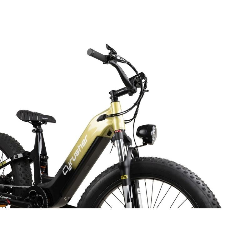 Cyrusher Halobeam Front Headlight for Aura / Zenith / Rover / Roam / Glider E-Bikes - Charge & Glide