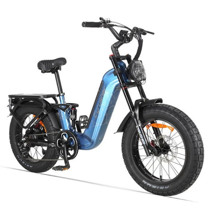 CYRUSHER KOMMODA 3.0 STEP-THROUGH ALL-TERRAIN FAT-TYRE ELECTRIC BIKE 250W - Charge & Glide