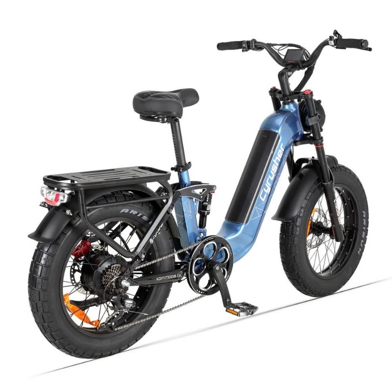 CYRUSHER KOMMODA 3.0 STEP-THROUGH ALL-TERRAIN FAT-TYRE ELECTRIC BIKE 250W - Charge & Glide