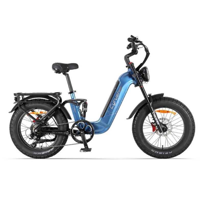 CYRUSHER KOMMODA 3.0 STEP-THROUGH ALL-TERRAIN FAT-TYRE ELECTRIC BIKE 250W - Charge & Glide