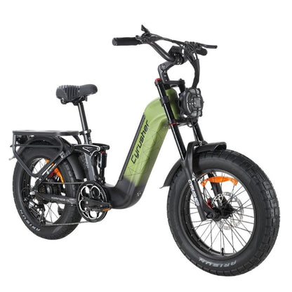 CYRUSHER KOMMODA 3.0 STEP-THROUGH ALL-TERRAIN FAT TYRE ELECTRIC BIKE 250W - Charge & Glide