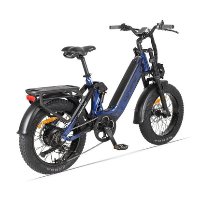 Cyrusher Kommoda Pro Step-Through All-Terrain Fat-Tyre Electric Bike 250W Charge & Glide