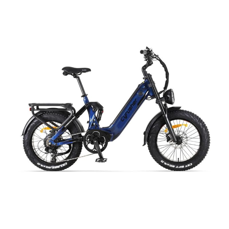 Cyrusher Kommoda Pro Step-Through All-Terrain Fat-Tyre Electric Bike 250W Charge & Glide