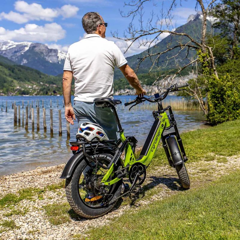 Cyrusher Kommoda Pro Step-Through All-Terrain Fat-Tyre Electric Bike 250W Charge & Glide