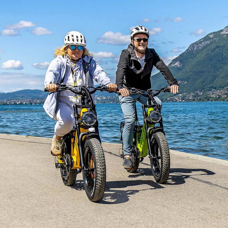 Cyrusher Kommoda Pro Step-Through All-Terrain Fat-Tyre Electric Bike 250W Charge & Glide