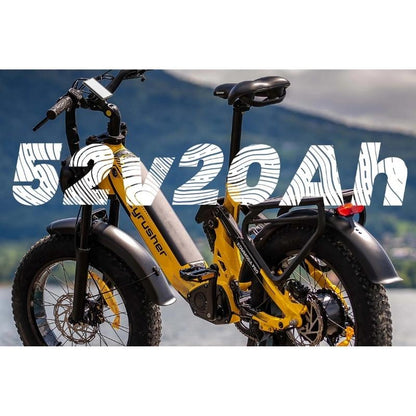 Cyrusher Kommoda Pro Step-Through All-Terrain Fat-Tyre Electric Bike 250W