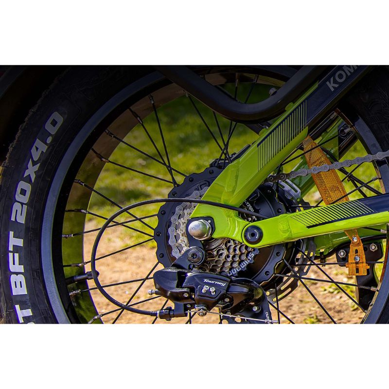 Cyrusher Kommoda Pro Step-Through All-Terrain Fat-Tyre Electric Bike 250W Charge & Glide