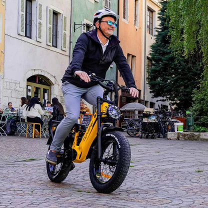 Cyrusher Kommoda Pro Step-Through All-Terrain Fat-Tyre Electric Bike 250W Charge & Glide