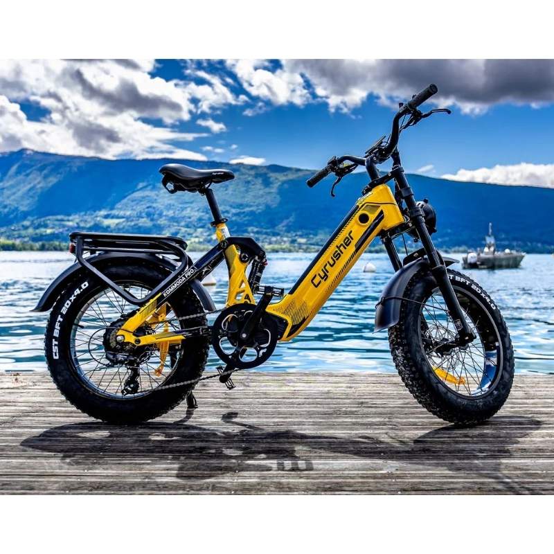 Cyrusher Kommoda Pro Step-Through All-Terrain Fat-Tyre Electric Bike 250W