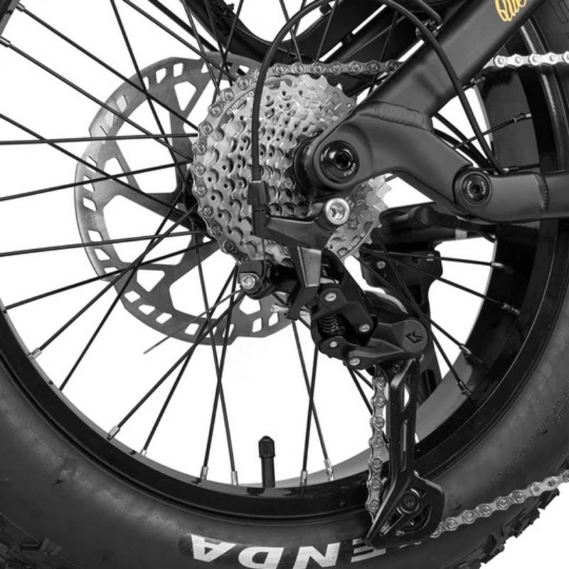 CYRUSHER QUEST MID-DRIVE STEP-THROUGH ALL-TERRAIN FAT TYRE ELECTRIC BIKE 250W - Charge & Glide