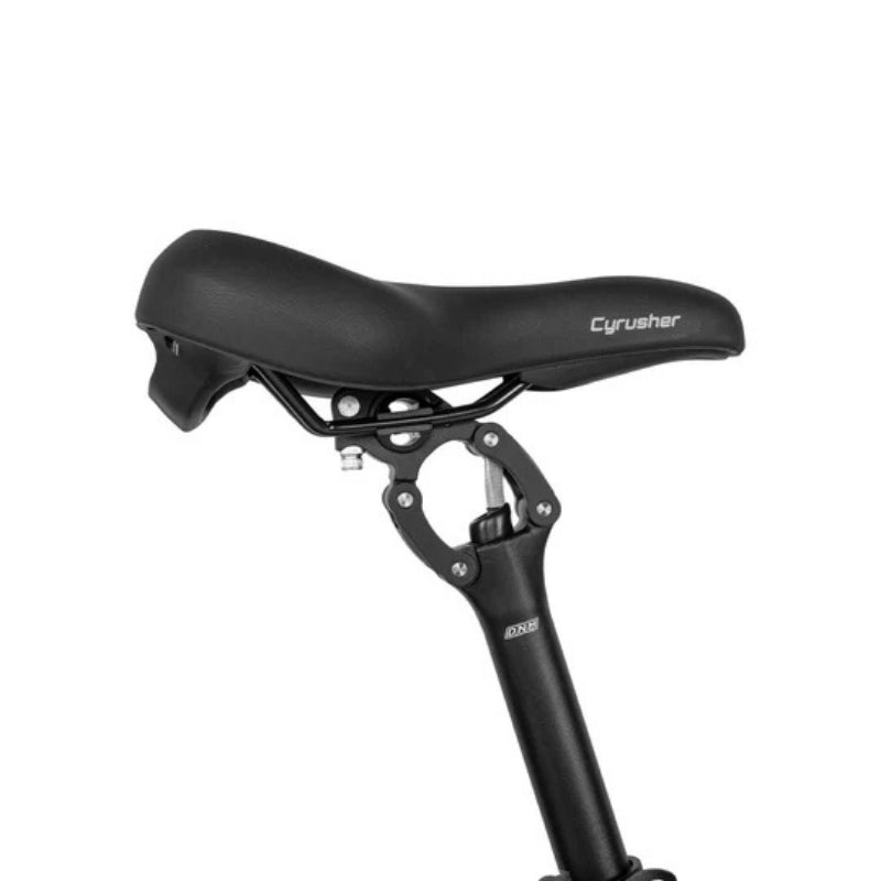 CYRUSHER QUEST MID-DRIVE STEP-THROUGH ALL-TERRAIN FAT TYRE ELECTRIC BIKE 250W - Charge & Glide