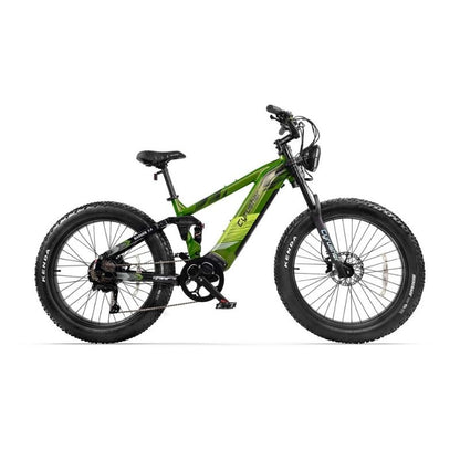 CYRUSHER RANGER 2.0 ALL-TERRAIN FAT-TYRE MOUNTAIN ELECTRIC BIKE 250W - Charge & Glide