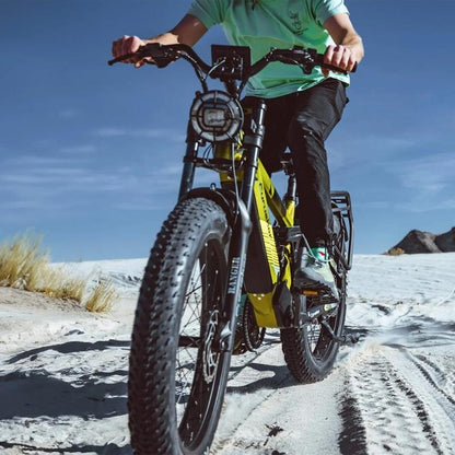 Cyrusher Ranger 2.0 All-Terrain Fat-Tyre Electric Mountain Bike 250W - Charge & Glide
